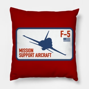 F-5 Mission Support Aircraft Pillow