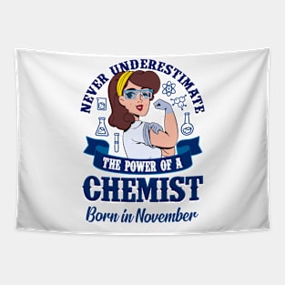 Chemist Power born in November Tapestry