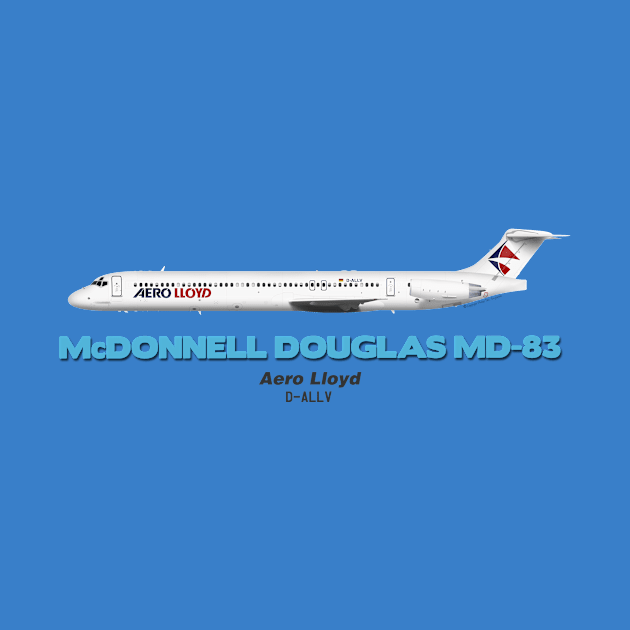 McDonnell Douglas MD-83 - Aero Lloyd by TheArtofFlying