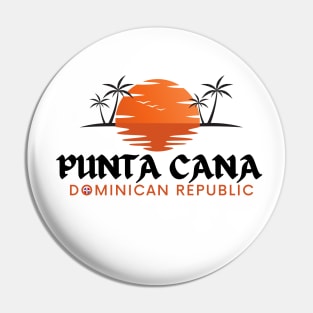 Punta Cana sunset Pin