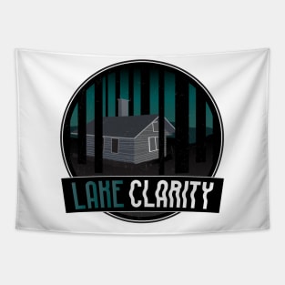 Lake Clarity Logo Tapestry