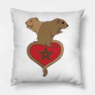 Gerbil Morocco (light) Pillow