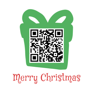 QR Rick Rolled - Christmas T-Shirt