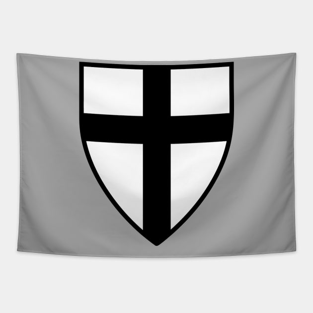 Teutonic Knights Shield   (normal) Tapestry by Illustratorator