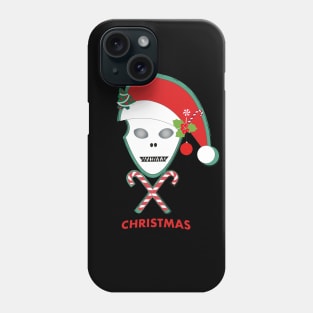 Christmas skull Phone Case