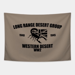 Long Range Desert Group Tapestry