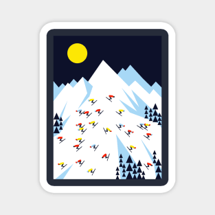 THE MOUNTAINS. NIGHT. Magnet
