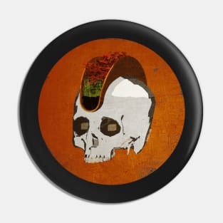 The Original Punk Rock Taco with Mohawk Skull! Pin