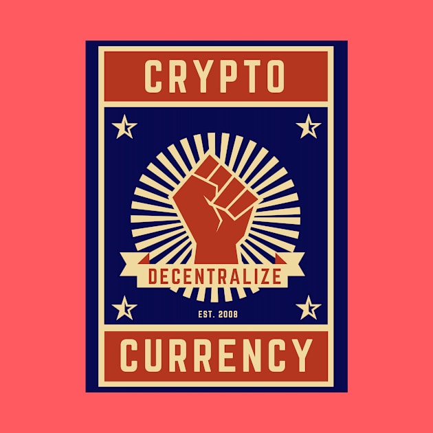 Decentralize yo' funds! by CryptoStitch