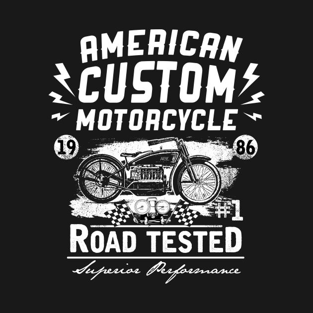 American custom motorcycle by Steven Hignell