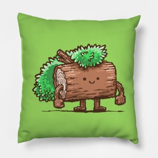 The Mullet Log Pillow