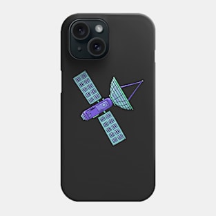 Outer Space Satellite Phone Case