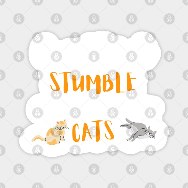 Guess I'll Just Stumble on Home to My Cats Taylor Swift Magnet by Mint-Rose