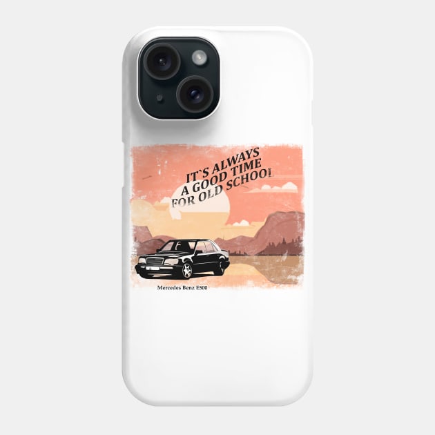 mercedes old school Phone Case by ElArrogante