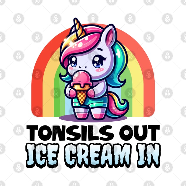 Tonsils Out Ice Cream In by BankaiChu