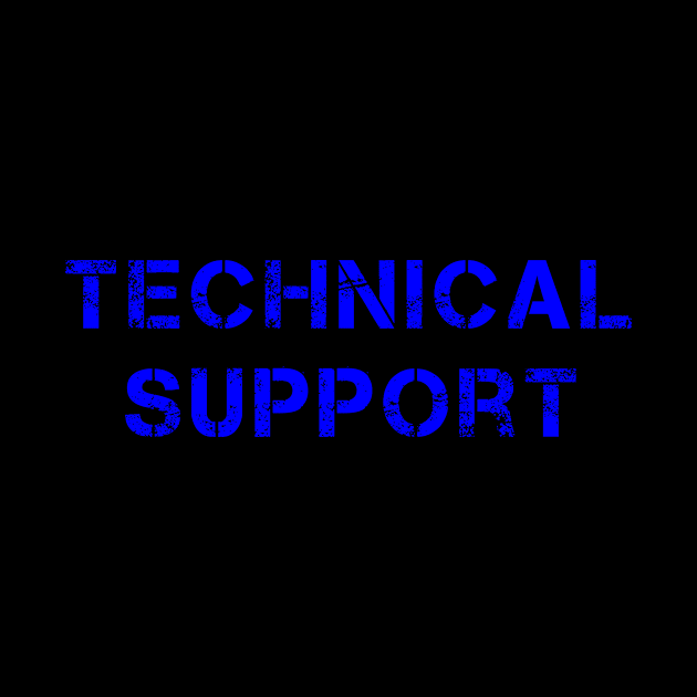 Technical Support Blue by CWdesign