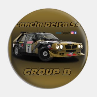 Lancia Delta S4 Group B Pin