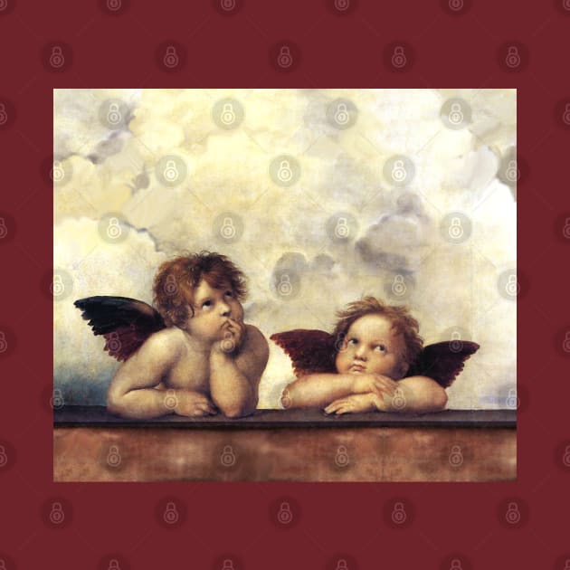 RENAISSANCE ANGELS Winged Cherubs by Raphael by BulganLumini