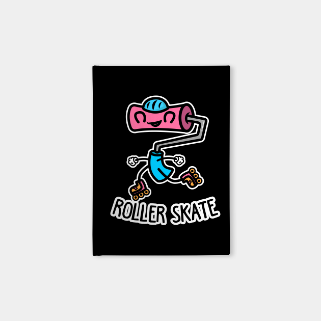 Funny Roller Skate Pun Funny Roller Skate Pun Notizblöck TeePublic DE