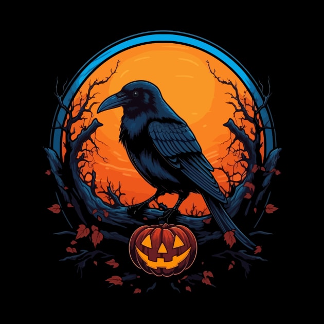 Crow Halloween by JH Mart