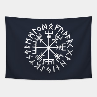 Vegvisir. Viking Compass Tapestry