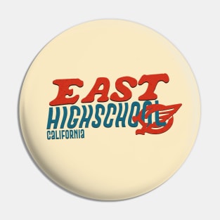 East Highland California Pin