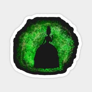 The Princess and the Frog Silhouette Magnet