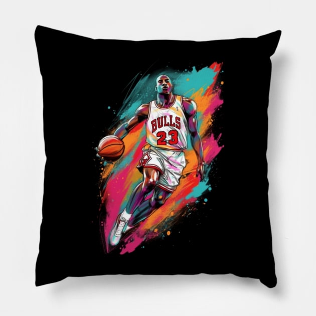 Michael Jordan Pillow by Pixy Official