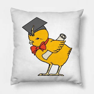 Educated Chick Pillow