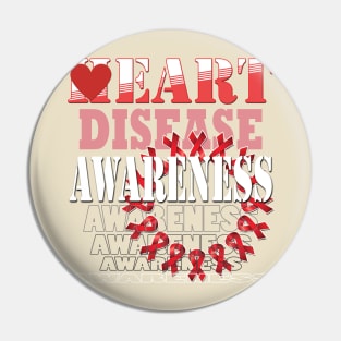 Heart disease awareness month Pin