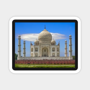 Taj Mahal from Yamuna River. Magnet