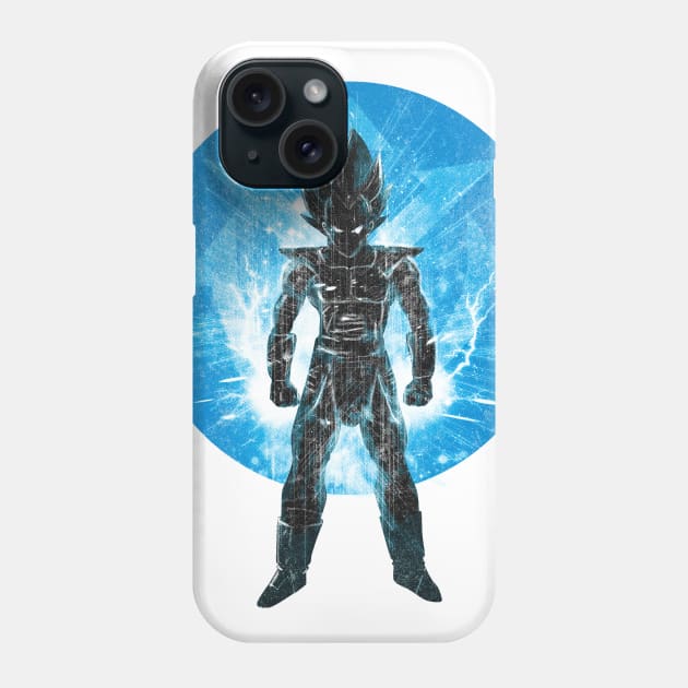 blue sayan storm Phone Case by kharmazero