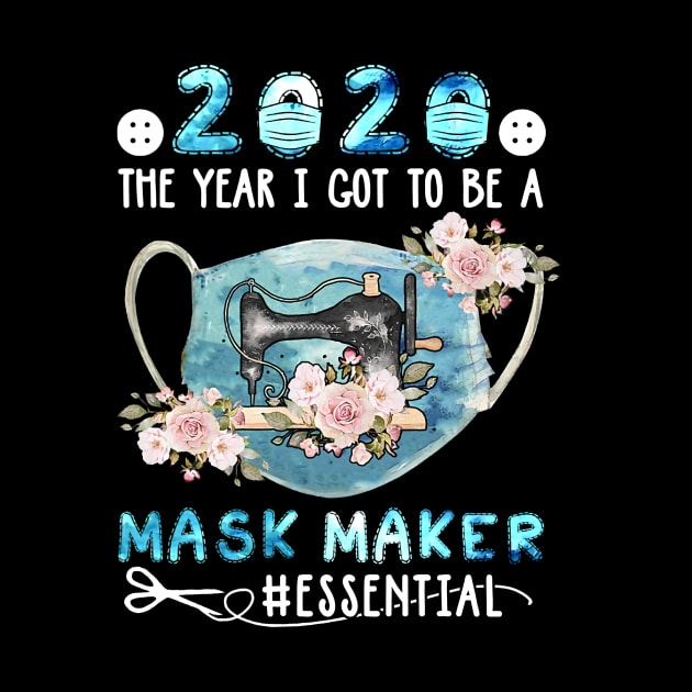 2020 The year I Got To Be A Mask Maker Quilt Essential by Phylis Lynn Spencer