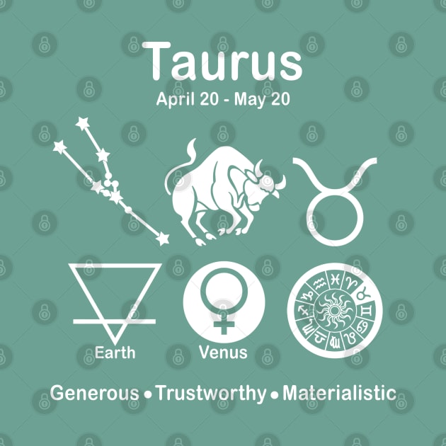 All About Taurus - white by LittleGreenHat