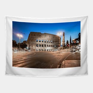 Italy, Rome and the Colosseum Tapestry