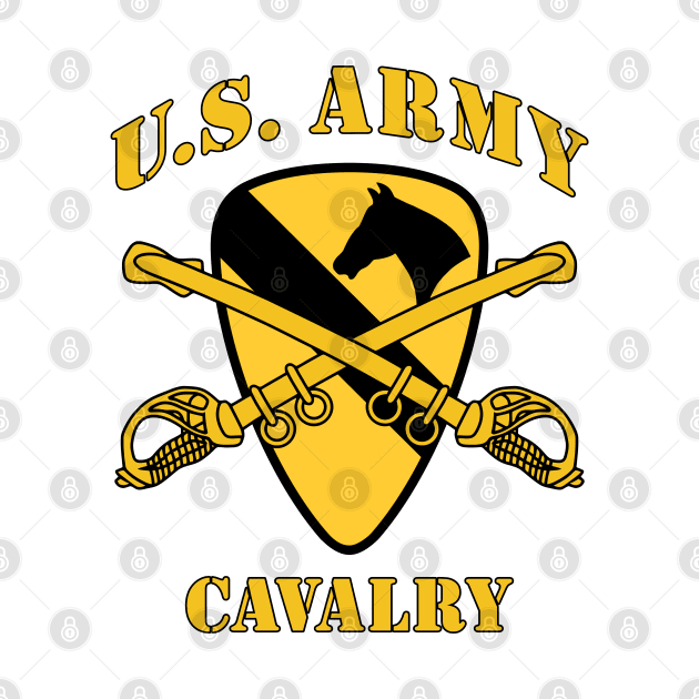 Mod.5 US Cavalry Army Branch Crossed Sabers by parashop