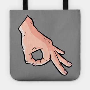 The Circle Game Ok Emoji Meme Tote