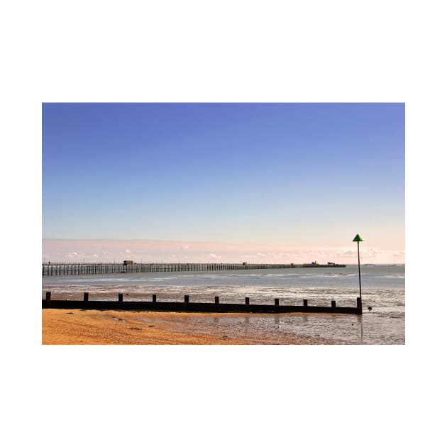 Southend Pier and Three Shells Beach Essex by AndyEvansPhotos