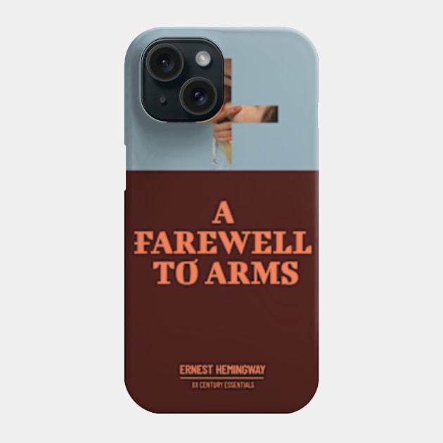 A Farewall to Amrs cover Ernest Hemingway Phone Case by Delaserratoyou