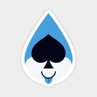 Deltarune Lancer flat design Magnet