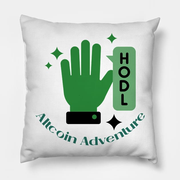 Altcoin Adventure Finance Pillow by bestplanetbuyers