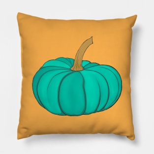 Teal Pumpkin Pillow