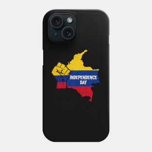 Independence day Hand colombia Phone Case