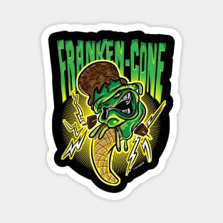 Franken-Cone Frankenstein's Ice Cream Magnet