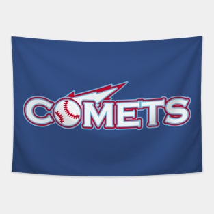 Comets Baseball Logo Tapestry