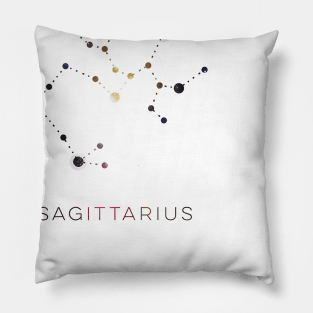 SAGITTARIUS STAR CONSTELLATION ZODIAC SIGN Pillow