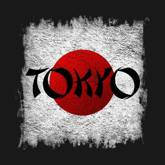 Disover Tokyo Rising Sun - Japanese - T-Shirt