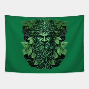 Jack Of The Wood Traditional Pagan Celtic Greenman Tapestry