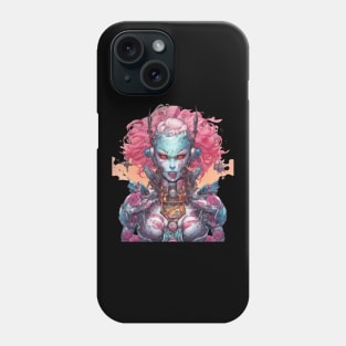 Evil Sadistic Alien Robot Phone Case