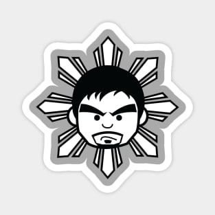 Manny Pacquiao Filipino Rising Sun by AiReal Apparel Magnet